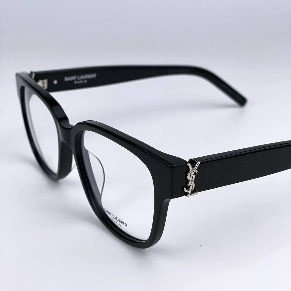 NEW Saint Laurent Classic SLM33/F 001 Black Cat Eye Women Eyeglasses